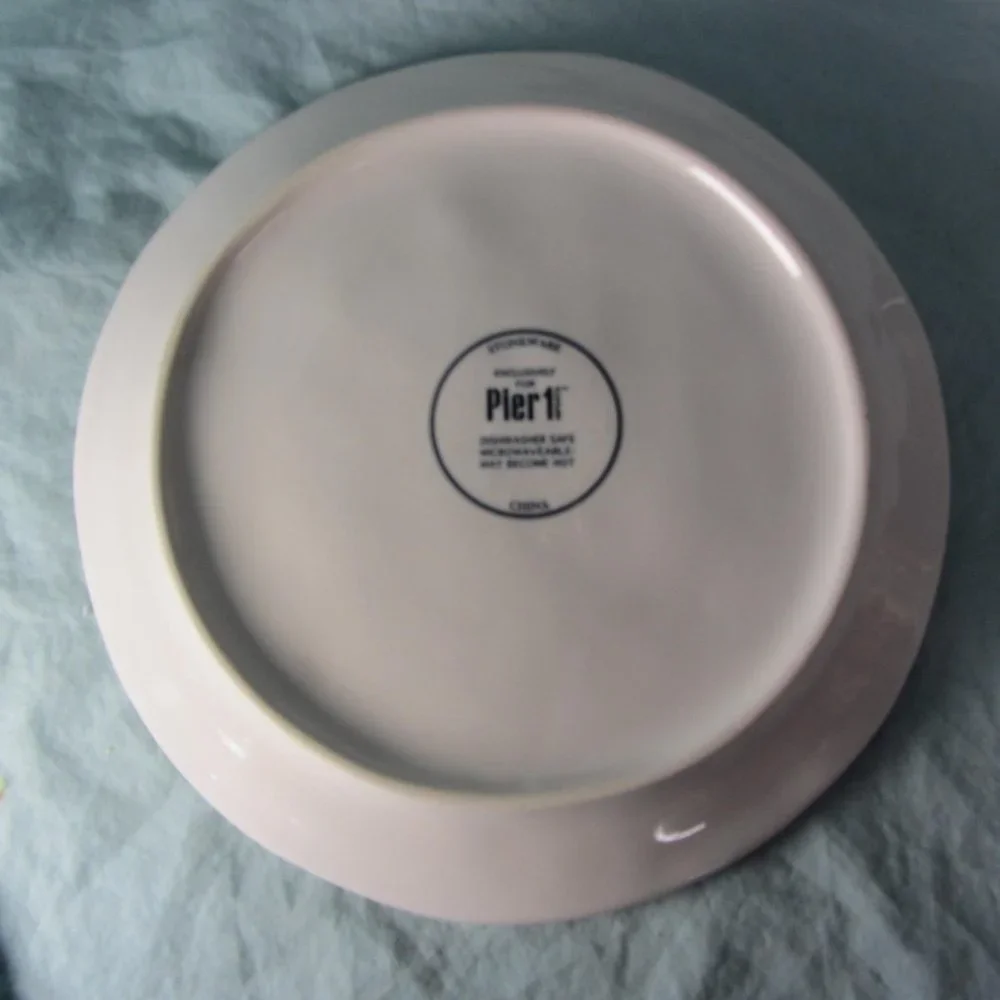 3 for $40 - pier 1 easter bunny rabbit plate (w1794)